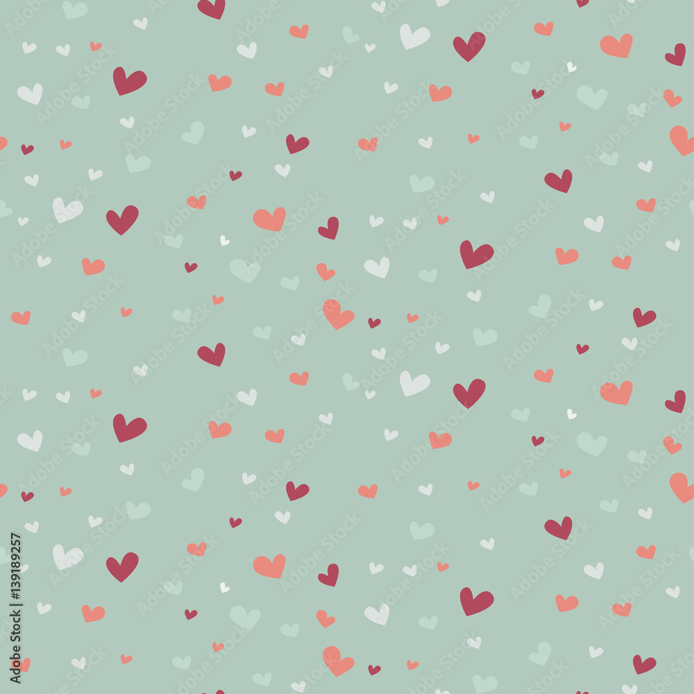 Fototapeta Wedding abstract seamless pattern in pastel soft colors.