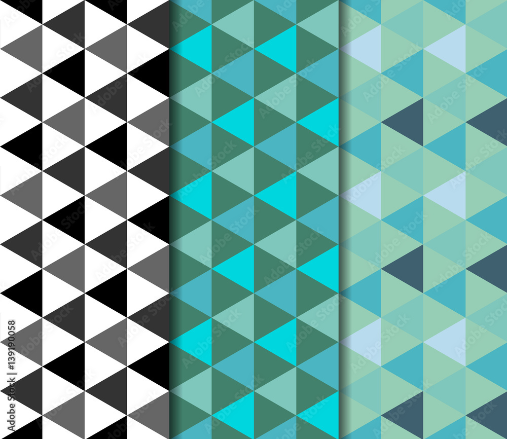 Geometric seamless pattern background. Geometric seamless pattern background.