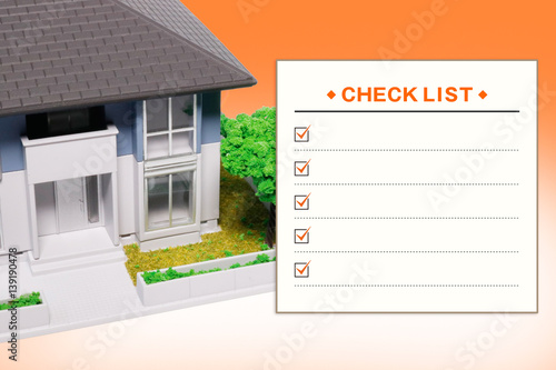 住宅 チェックリスト
