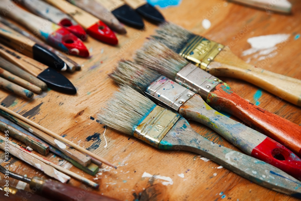 Obraz premium brush