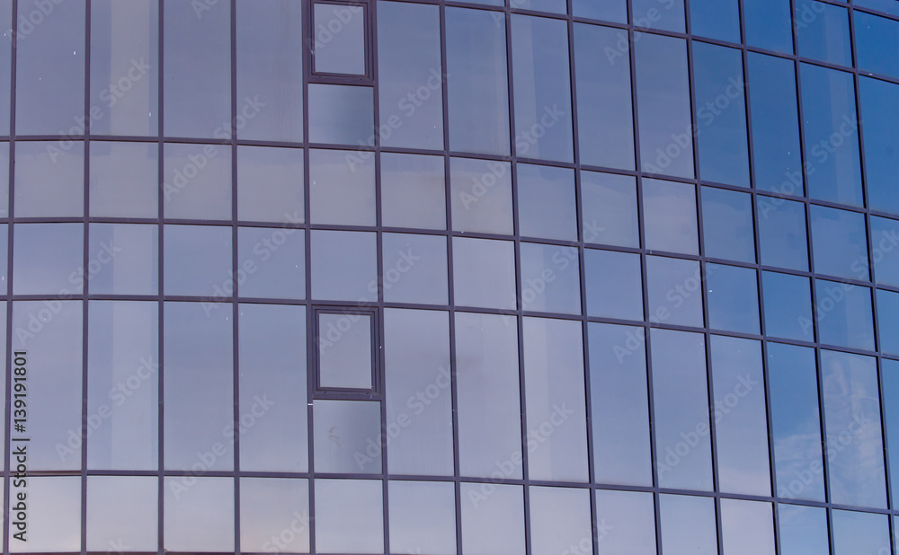 glass windows of the building as a backdrop glass windows of the building as a backdrop