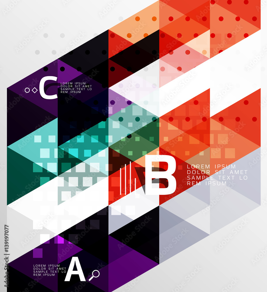 Vector geometric abstract background Vector geometric abstract background