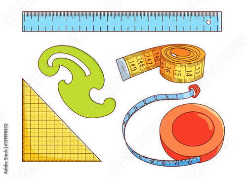 Sewing measure tools