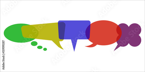 Set icons communication
