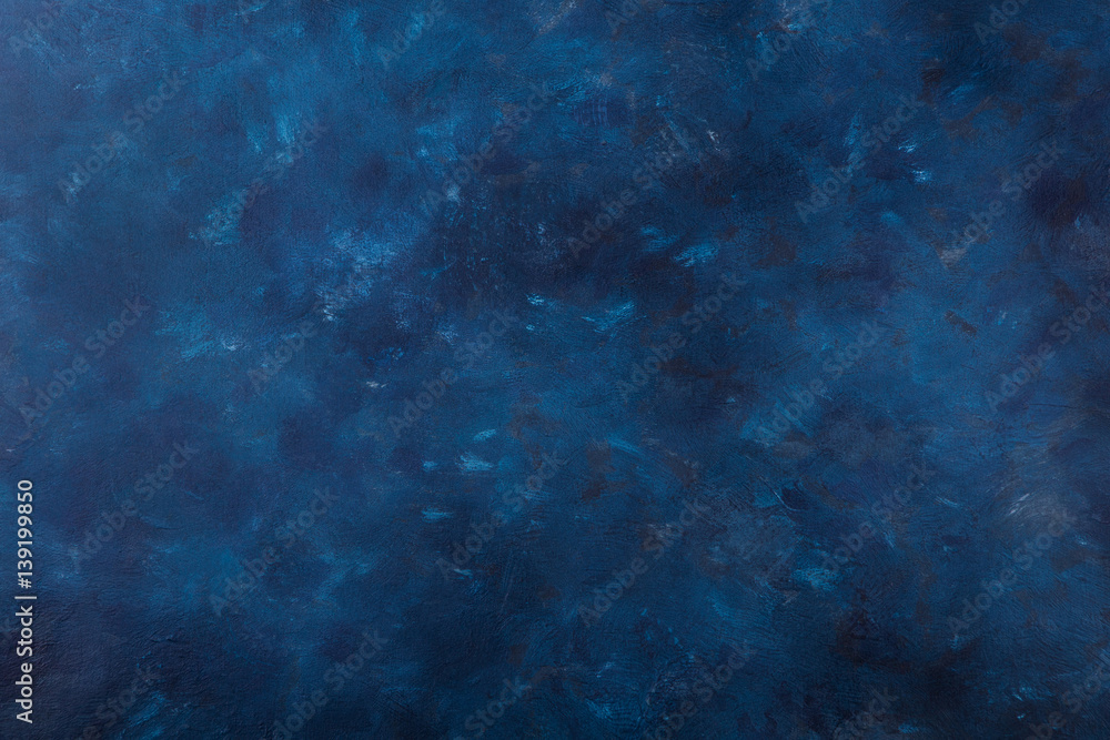Obraz premium Dark blue stone background with high resolution. Top view. Copy space