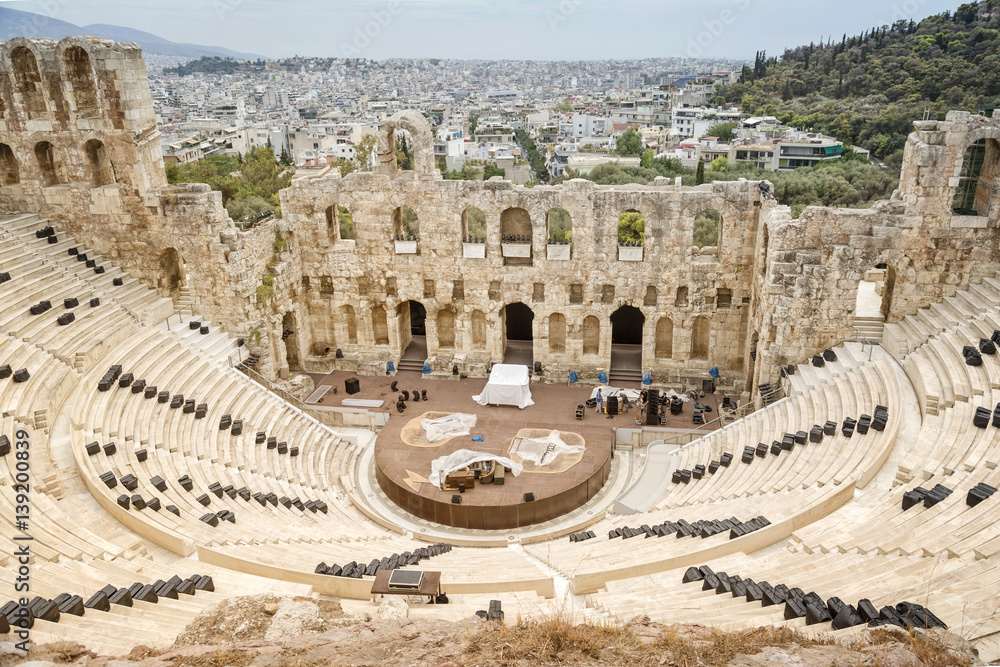  The Odeon of Herodes Atticus, Athens, Greece