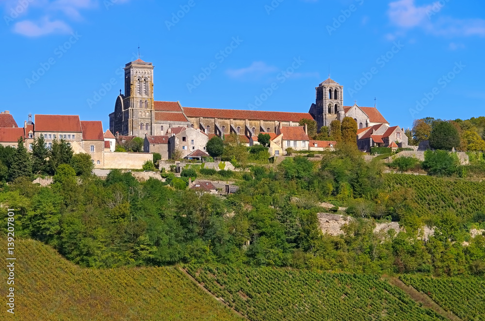 Vezelay Basilika Sainte-Madeleine  - Abbaye Sainte-Marie-Madeleine de Vezelay