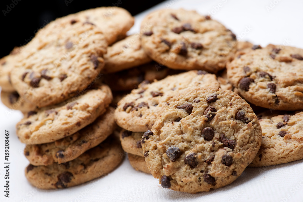 Cookies close up Cookies close up