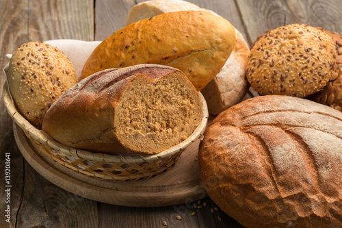 Fresh fragrant bread