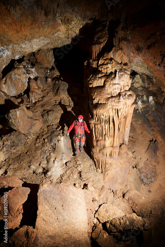 Caving in Spain