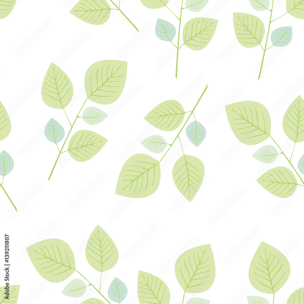 Fototapeta premium Beautiful seamless background with tree branches. Perfect background greeting cards and invitations to the wedding, birthday, mother's day and other seasonal holidays