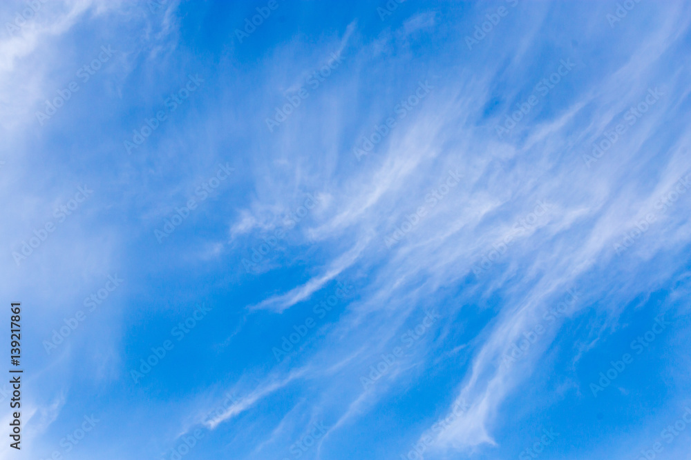 Fototapeta premium clouds in the blue sky as background