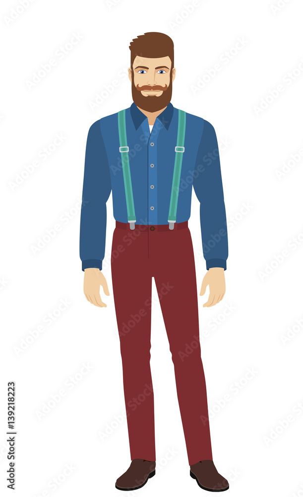 Hipster standing Hipster standing