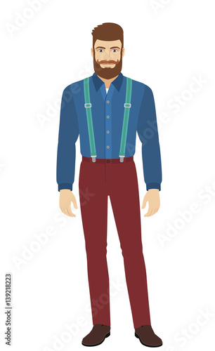 Hipster standing