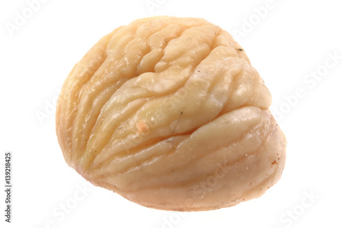 Fotografie fresh edible chestnut
