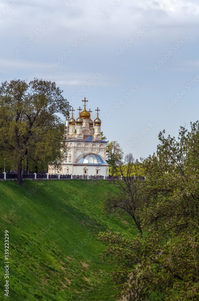 Church of The Transfiguration of Our Saviour On Yar, Ryazan, Russia Church of The Transfiguration of Our Saviour On Yar, Ryazan, Russia