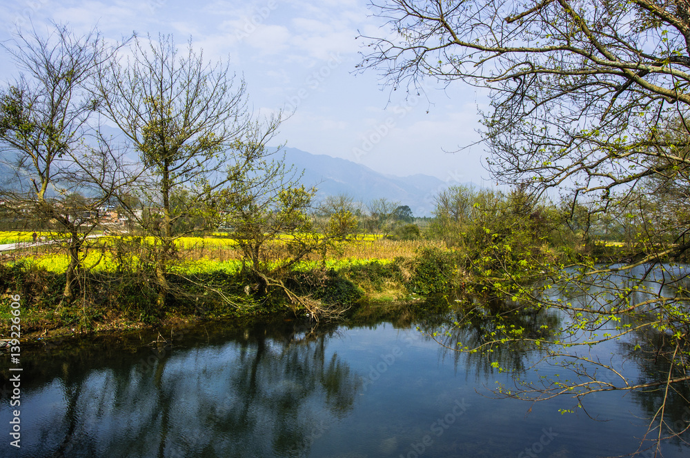 Obraz premium The countryside scenery 