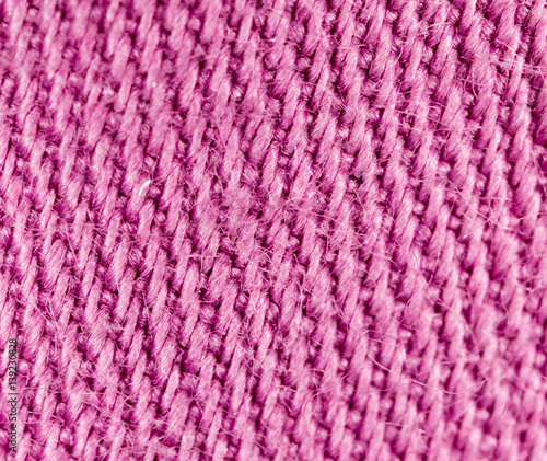 pink fabric as a background. macro