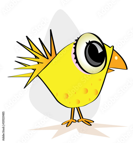 poussin jaune