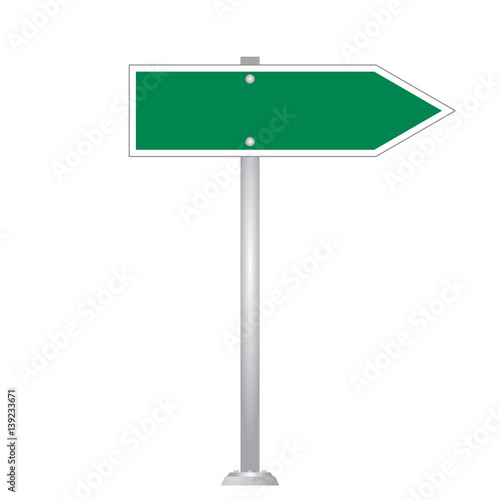 Wallpaper Mural green Blank Road Sign Board vector
 Torontodigital.ca
