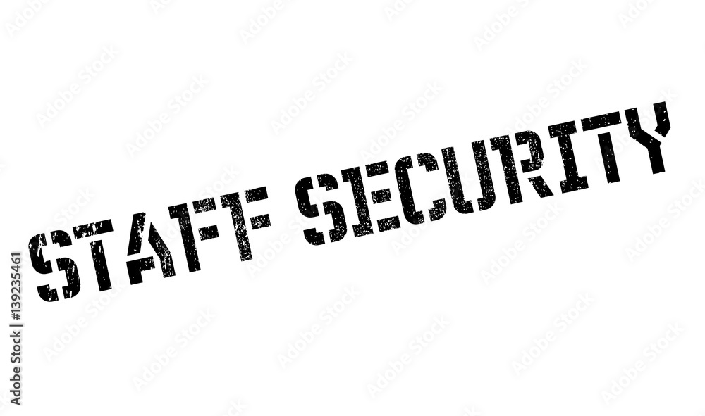 Staff Security rubber stamp. Grunge design with dust scratches. Effects can be easily removed for a clean, crisp look. Color is easily changed. Staff Security rubber stamp. Grunge design with dust scratches. Effects can be easily removed for a clean, crisp look. Color is easily changed.