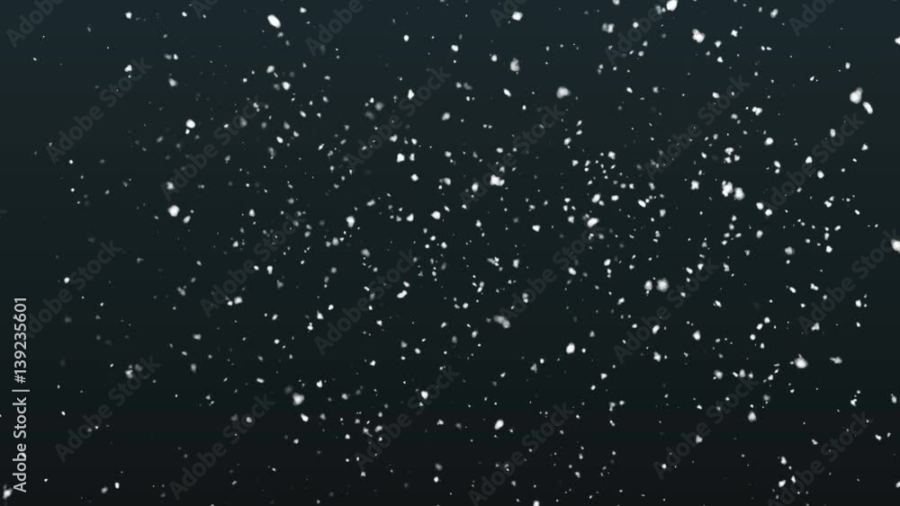 The sparkles on black. Loop animation. Snowflakes . The sparkles on black. Loop animation. Snowflakes .