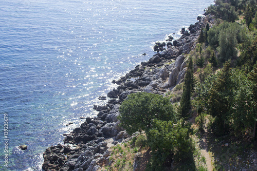 Mediterranean coast of Turkey