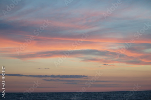 sunset over the sea © Oltg
