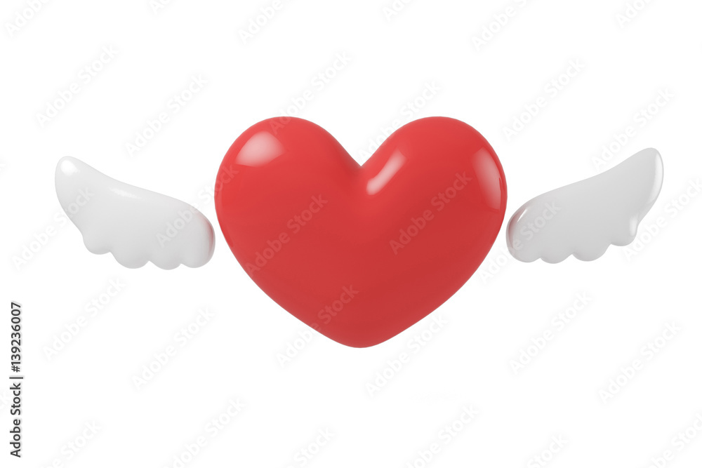 Heart and wings Heart and wings