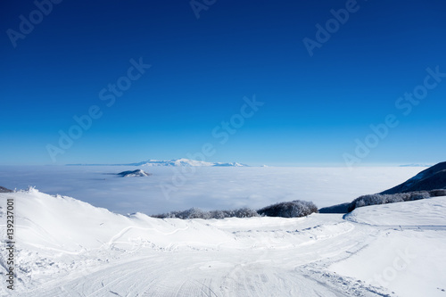 Amazing landscape in Vigla  Florina s ski center  Greece 