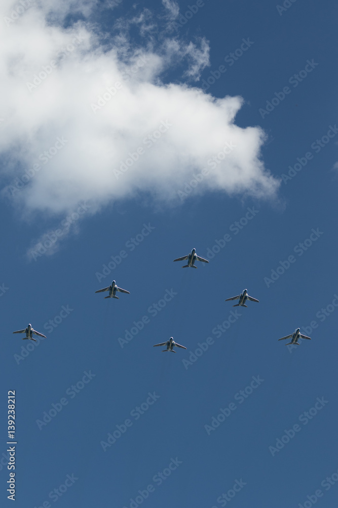 ブルーインパルス　航空祭