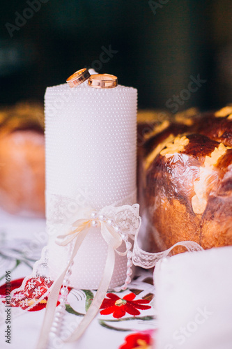 Wallpaper Mural wedding accessories. Wooden heart with text place Torontodigital.ca