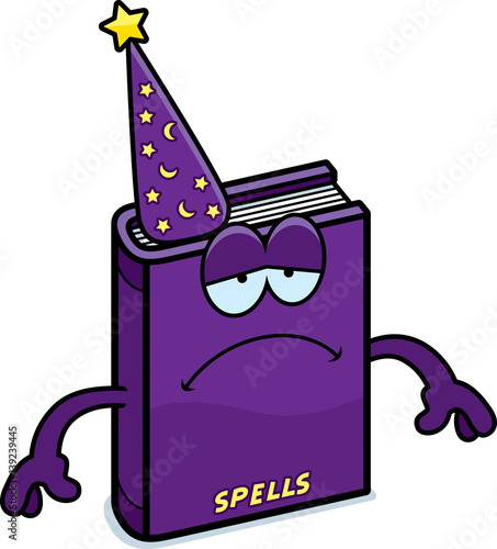 Sad Cartoon Spell Book