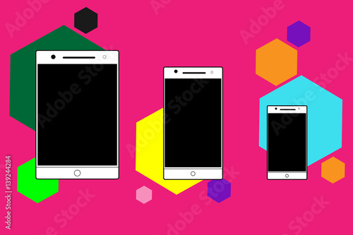 Smartphone poster design