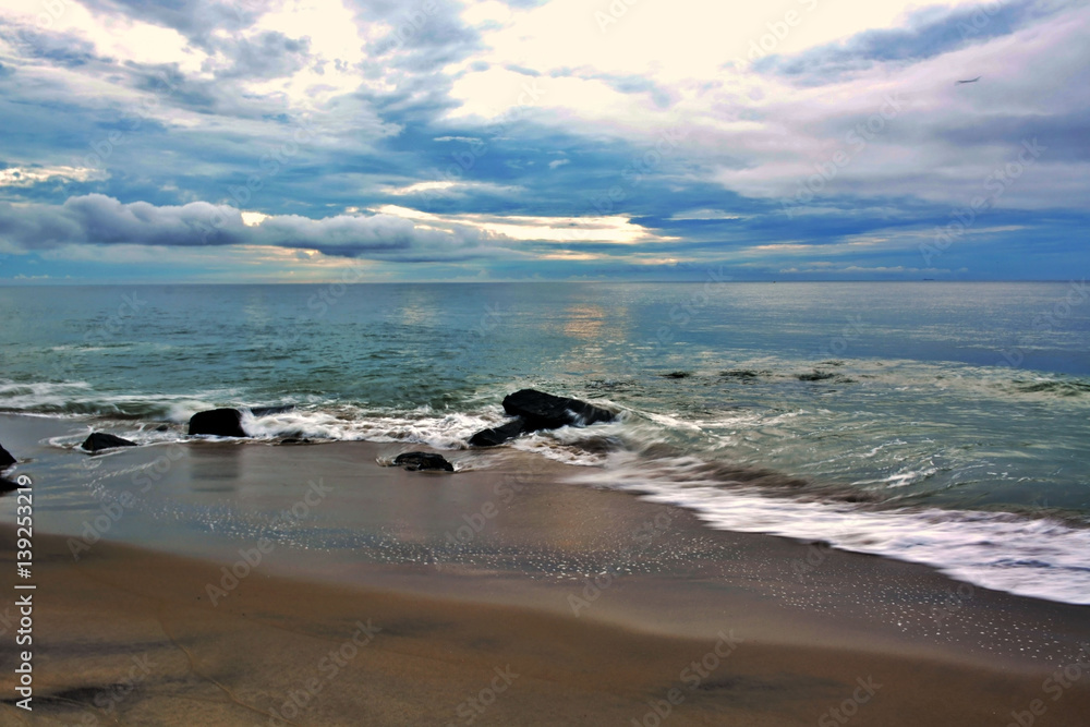 Tropical Summer Seashore Sunrise Tropical Summer Seashore Sunrise