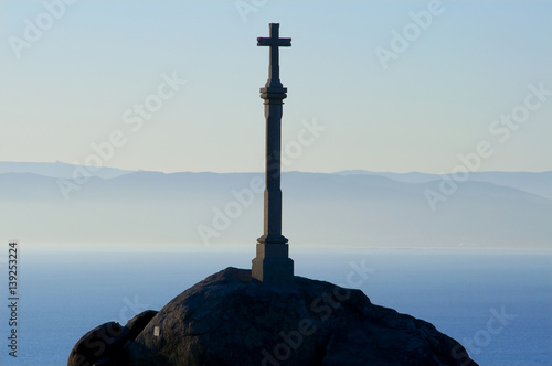 Cruz del Camino de Santiago, en Finisterre