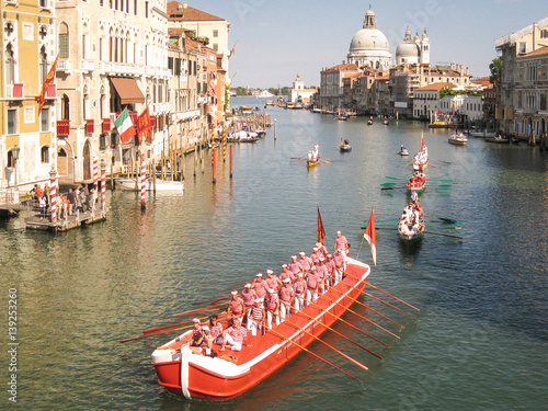 Canale Grande, Regatta, Venice, Italy