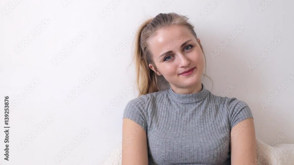 Young woman looking at camera Young woman looking at camera