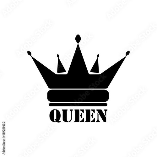 black queen crown