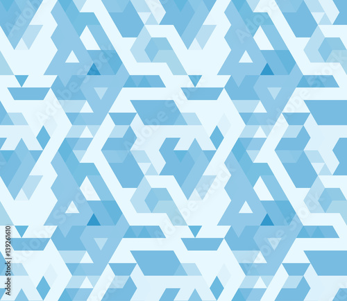 Abstract geometric triangle seamless pattern.