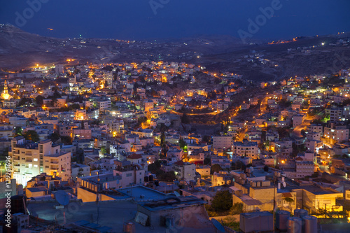 Fotografia Evening neighbourhood among hills, Bethlehem