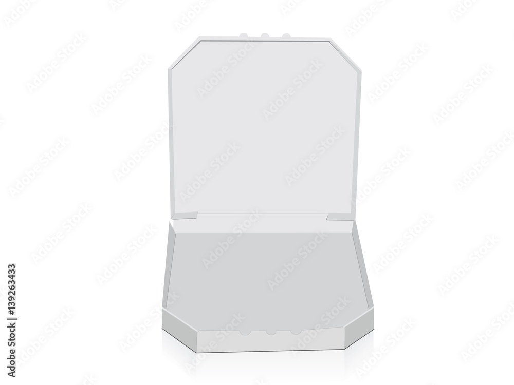 pizza box for your design and logo. Easy to change colors pizza box for your design and logo. Easy to change colors