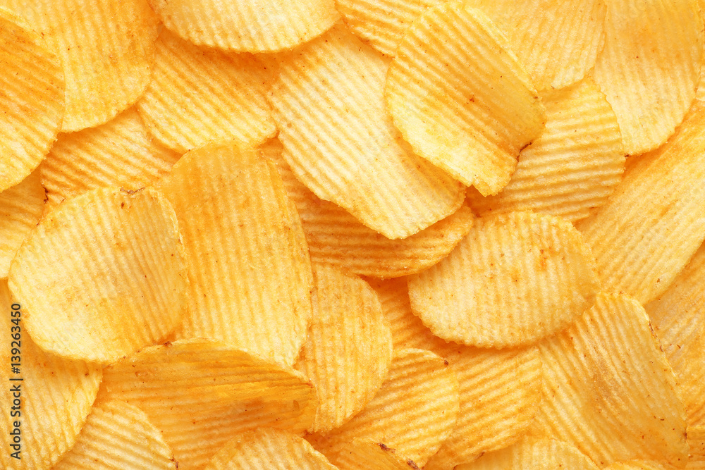 background corrugated golden chips with texture background corrugated golden chips with texture