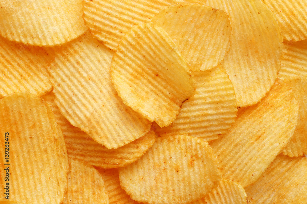 background corrugated golden chips with texture background corrugated golden chips with texture