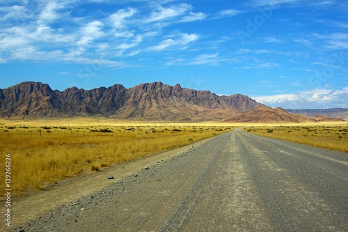 Gravel Road in Namibia