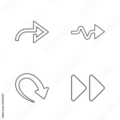 four new simple arrows 