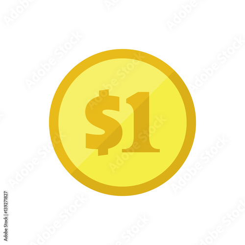 Dollars Coin Icon