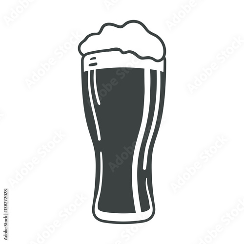 Beer glass icon iweb sign symbol logo label