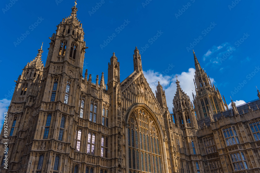 London Westminster Palast Detail London Westminster Palast Detail
