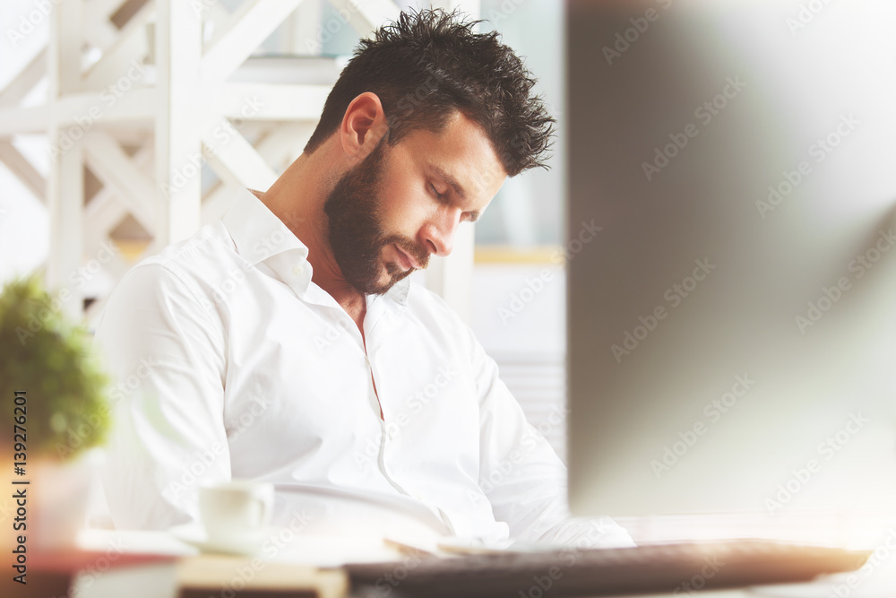 Fototapeta premium Overworked concept
